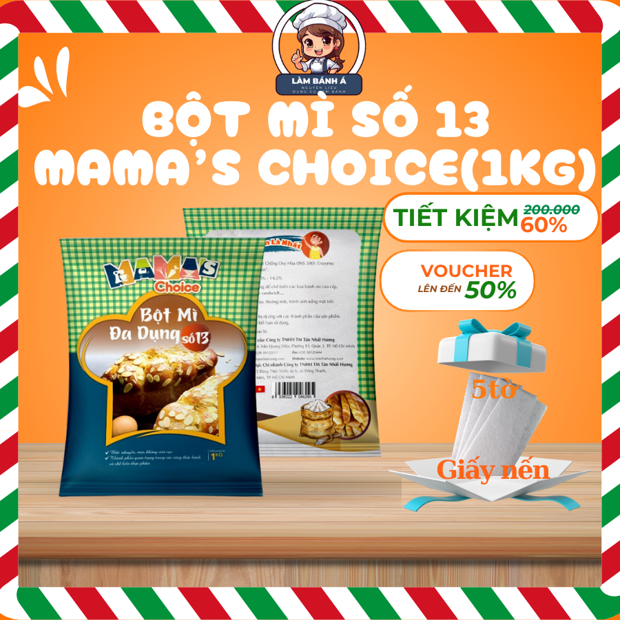 Bột Mì Số 13 Mama’s Choice (1Kg)