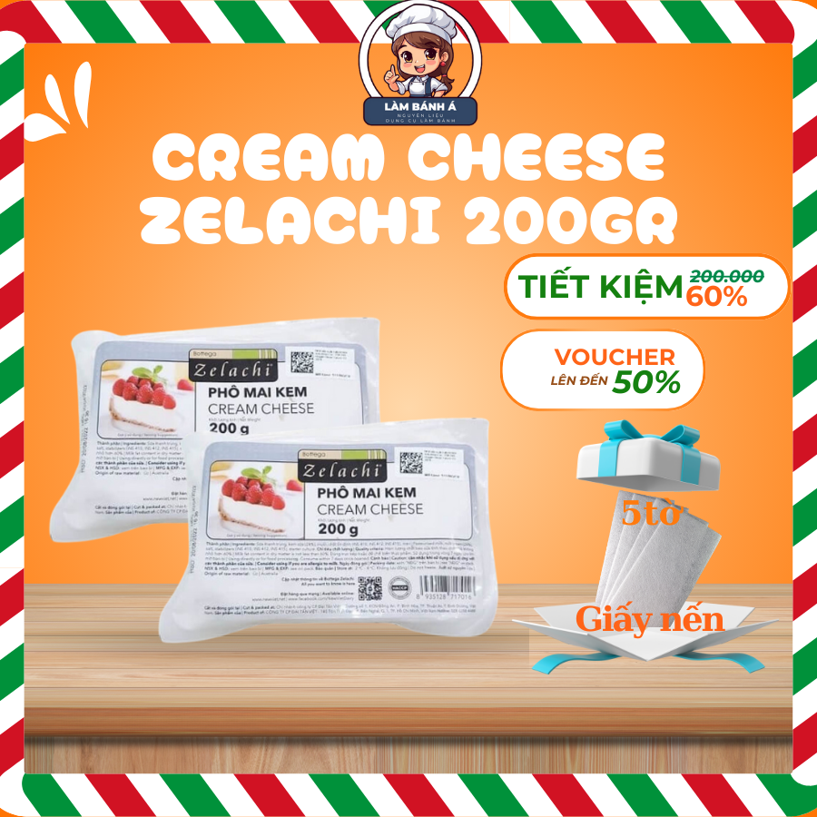 Cream Cheese Zelachi 200gr