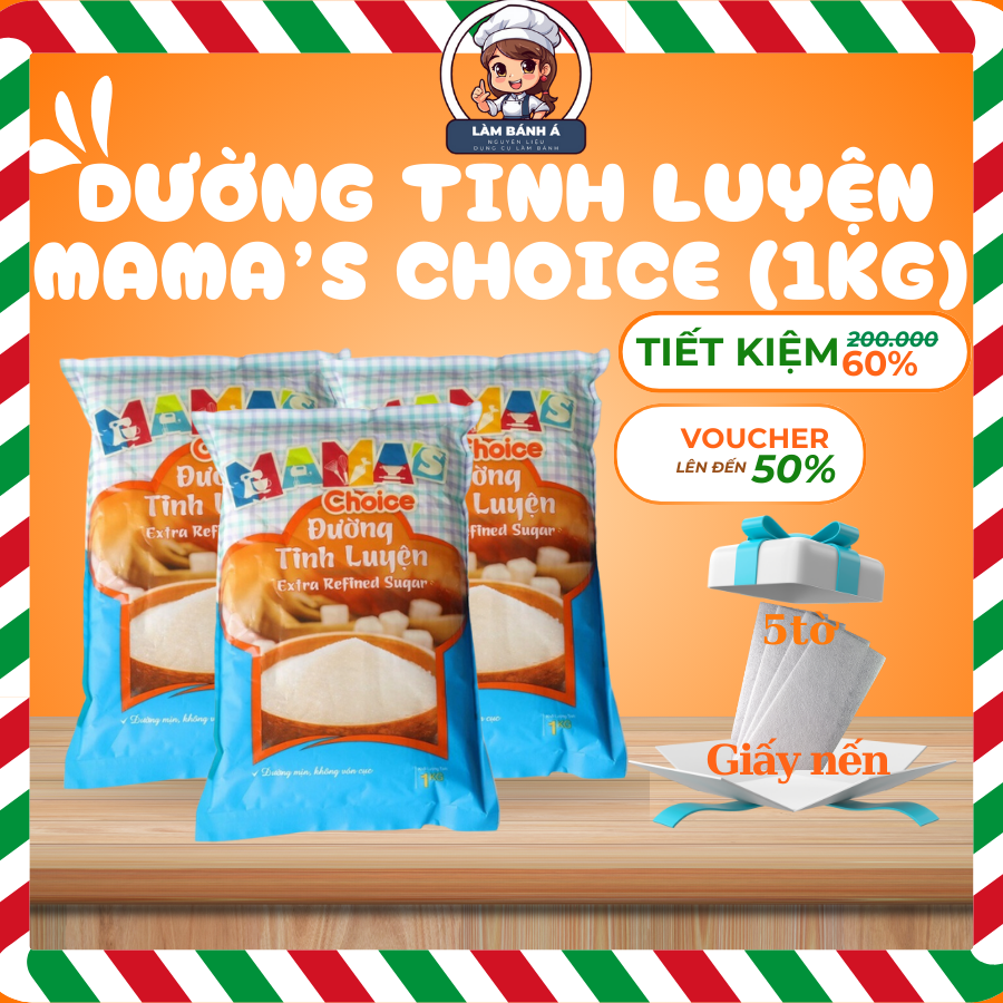 Đường Tinh Luyện Mama’s Choice (1kg)